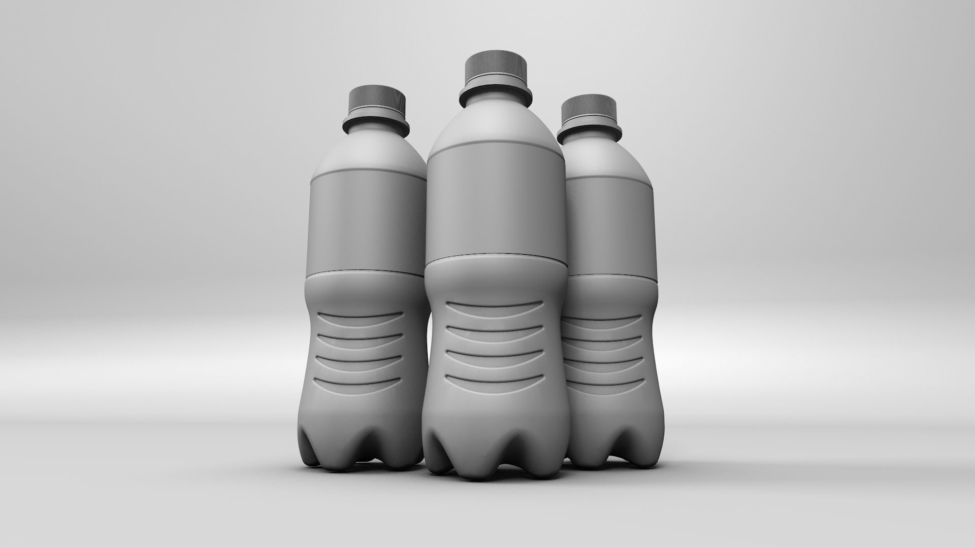 3D Bottle Adrenaline Water model Low-poly 3D model_1
