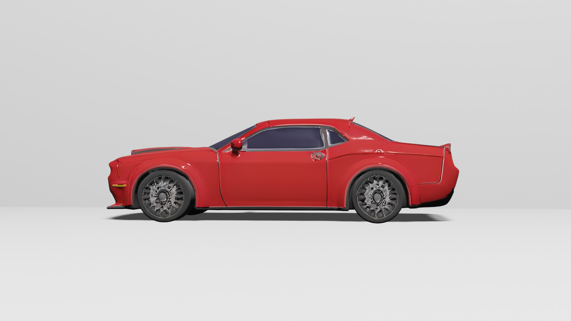 DODGE CHALLENGER 3D model_1