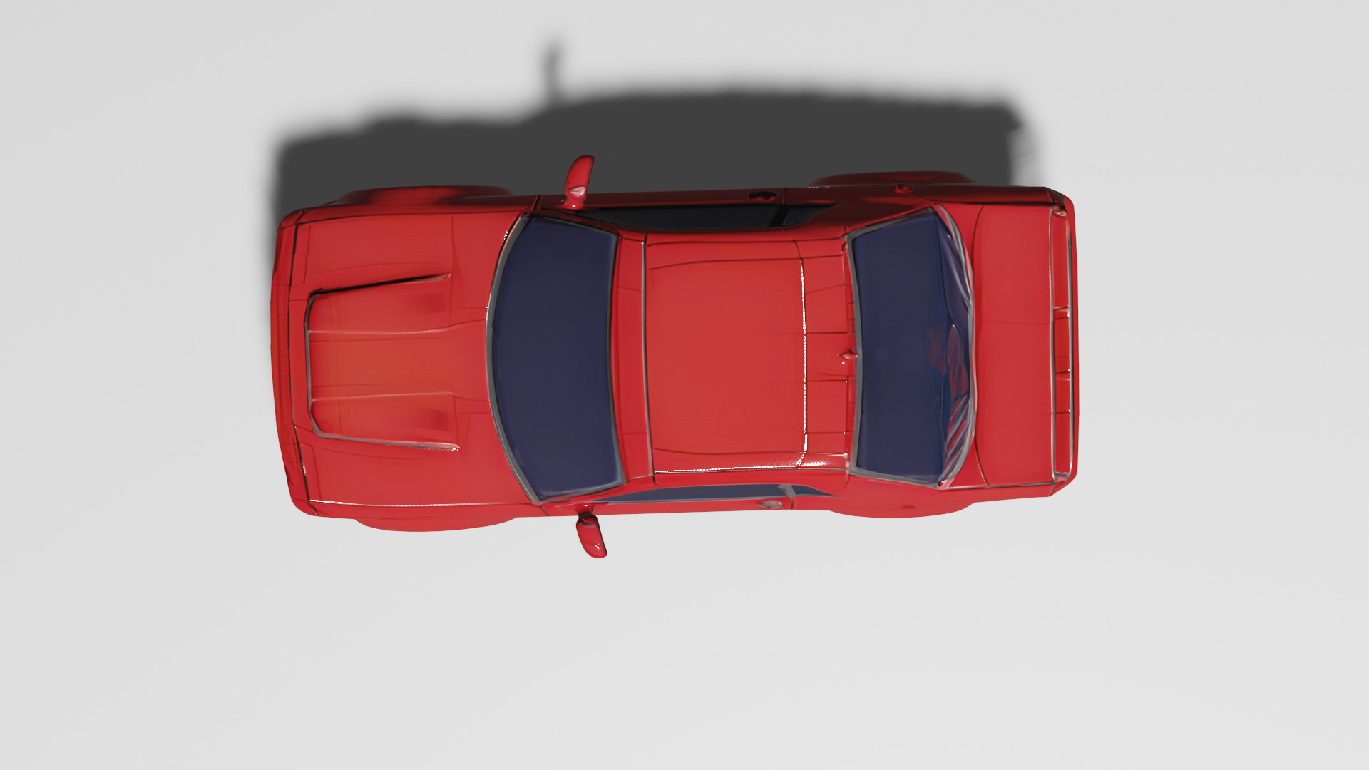 DODGE CHALLENGER 3D model_2