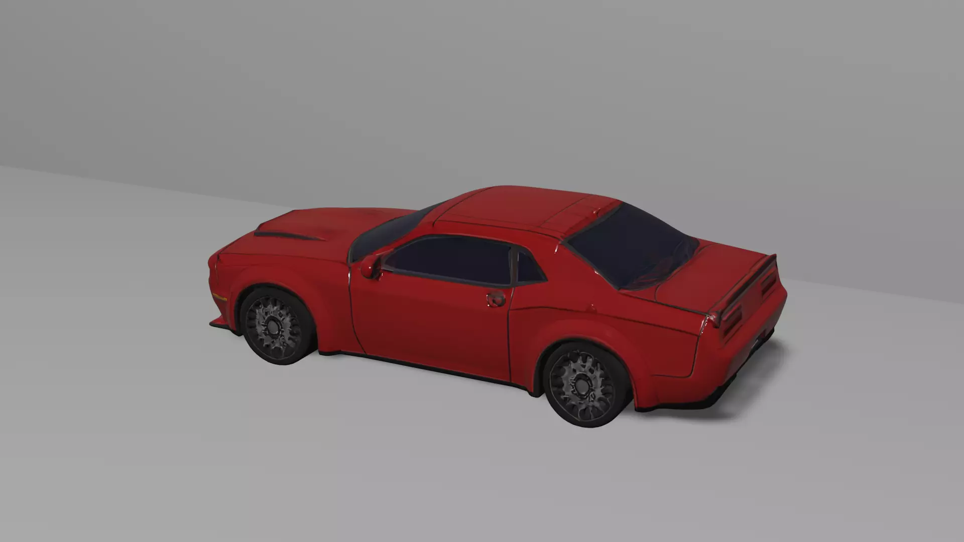 DODGE CHALLENGER 3D model_0
