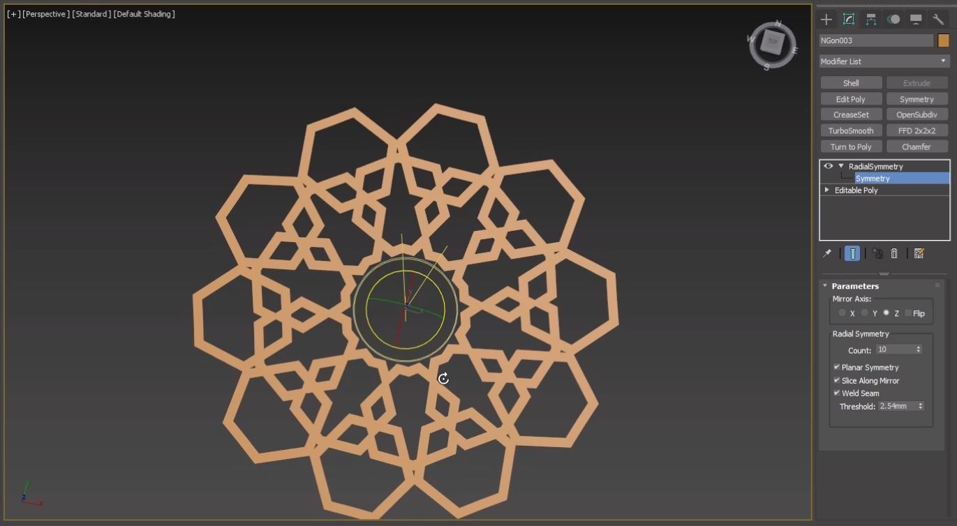 Radial Symmetry by PolyDesign 3D model_2