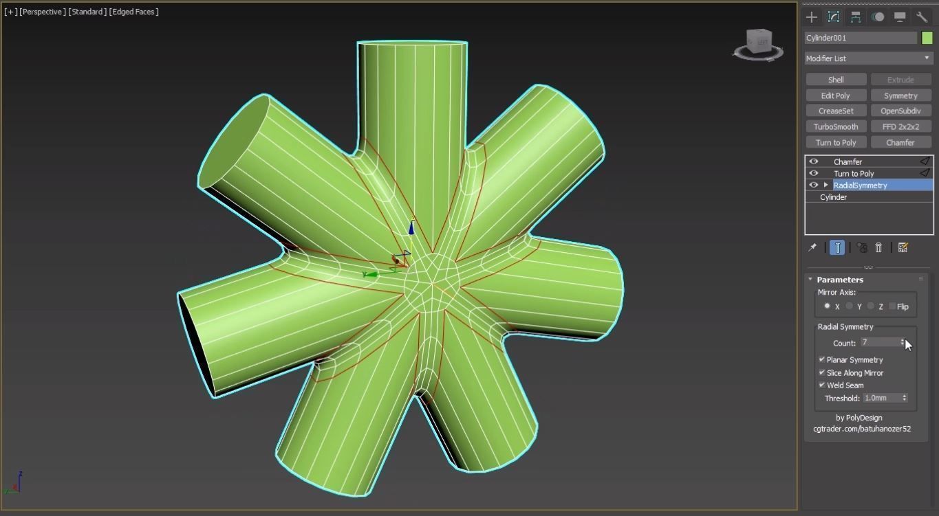 Radial Symmetry by PolyDesign 3D model_5