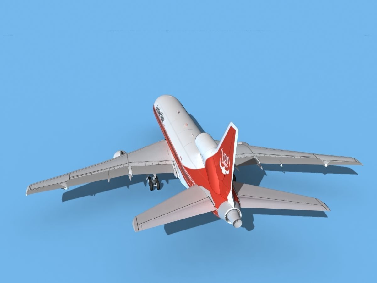 Lockheed L-1011 Tristar Lockheed 3D model rigged | CGTrader