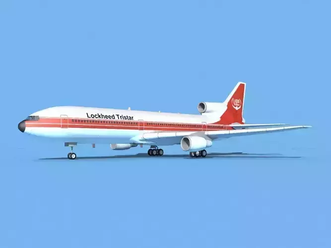 Lockheed L-1011 Tristar Lockheed 3D model