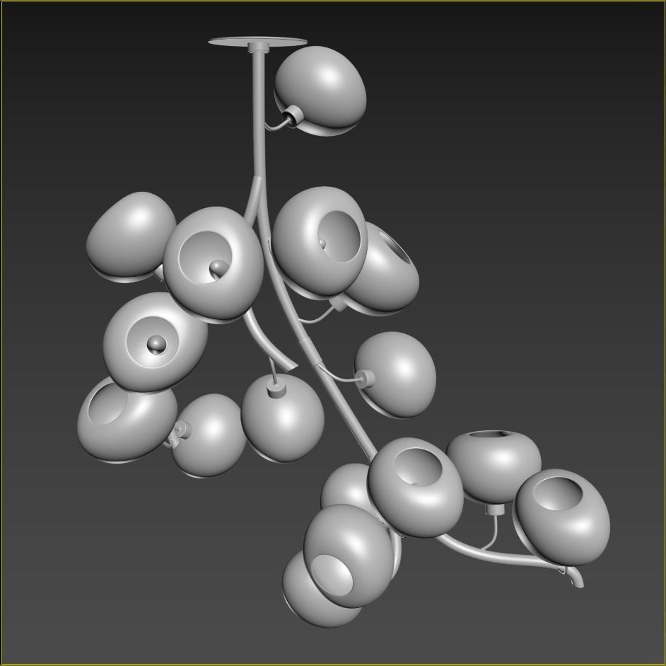 Jeff Zimmerman chandelier 3D model_4