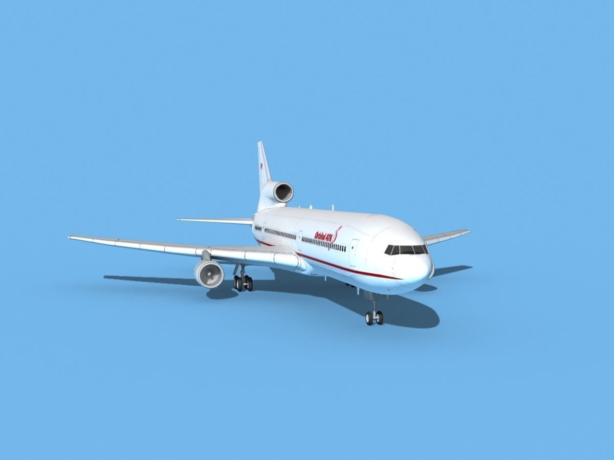 Lockheed L-1011 NASA ALV 3D model_2