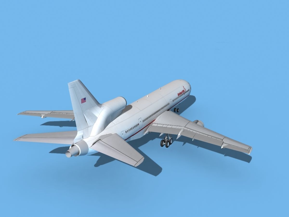 Lockheed L-1011 NASA ALV 3D model_6
