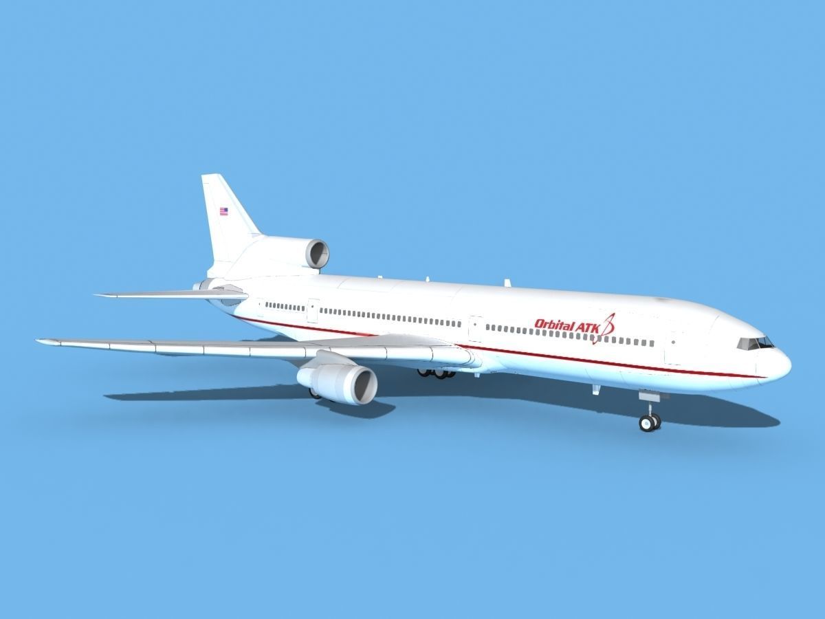 Lockheed L-1011 NASA ALV 3D model_3