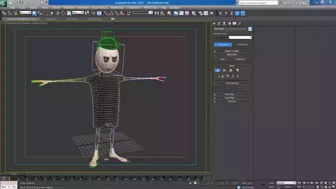 Mr Freeman 3D model