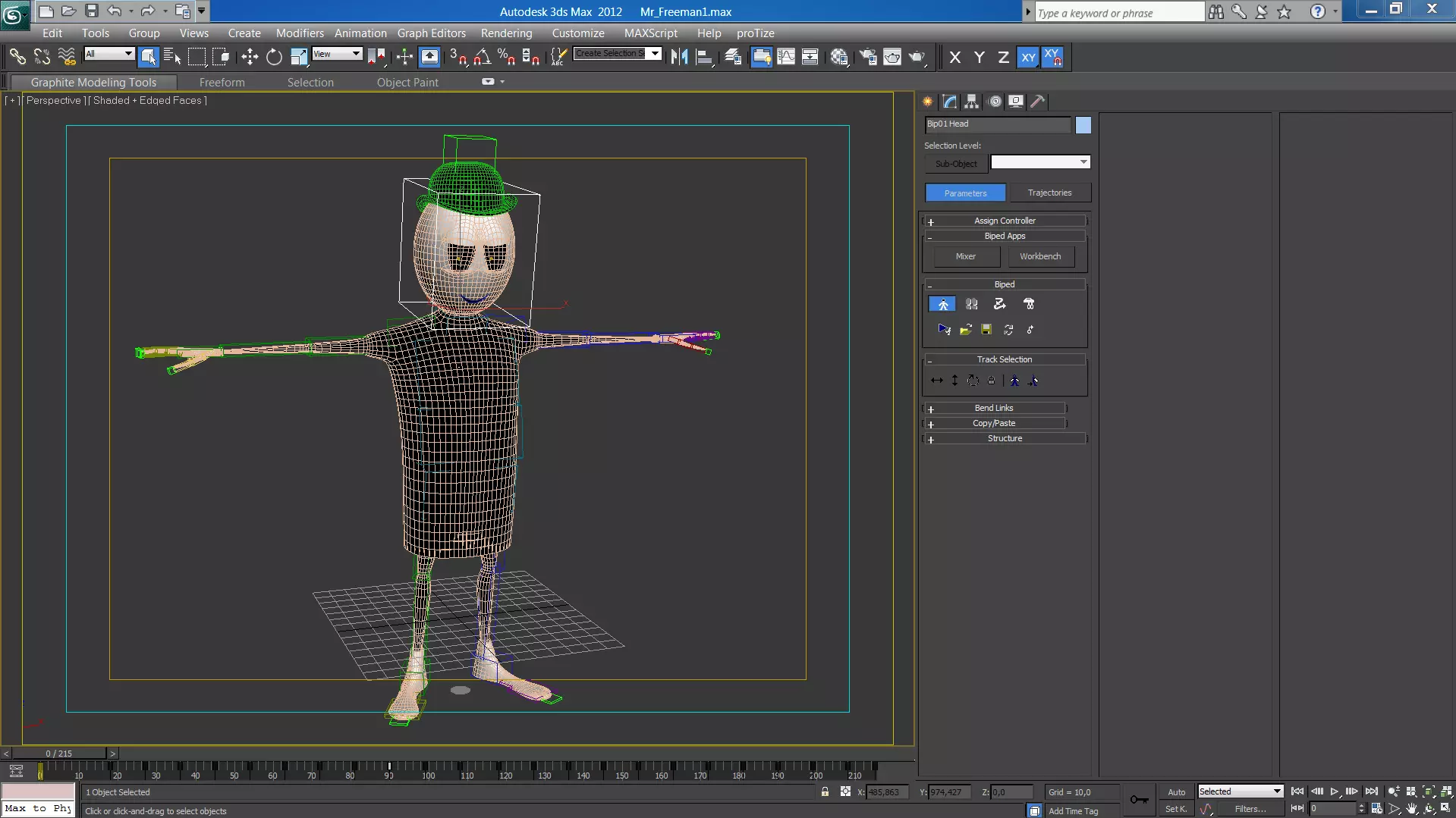 Mr Freeman 3D model_0