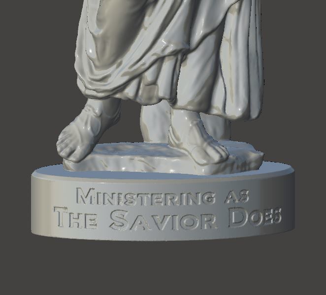 JESUS - The Good Shepherd 3D print model_8
