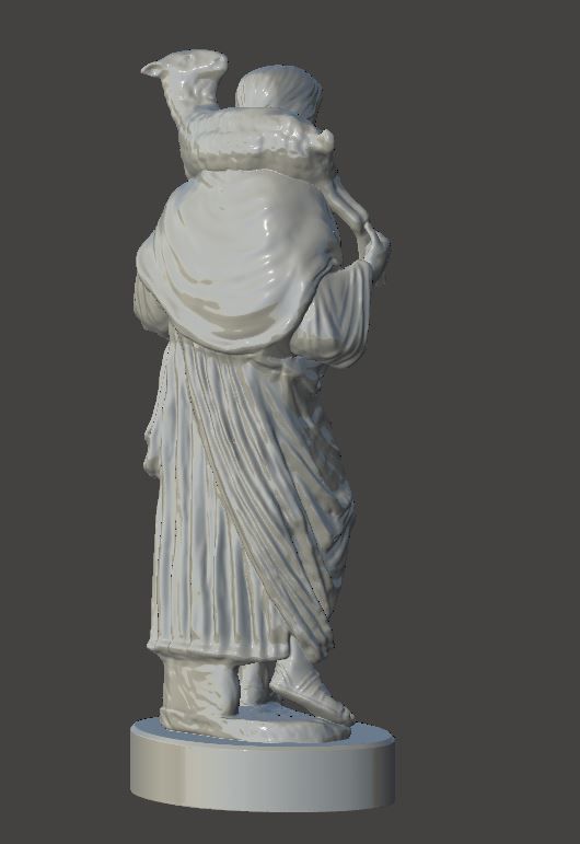 JESUS - The Good Shepherd 3D print model_5
