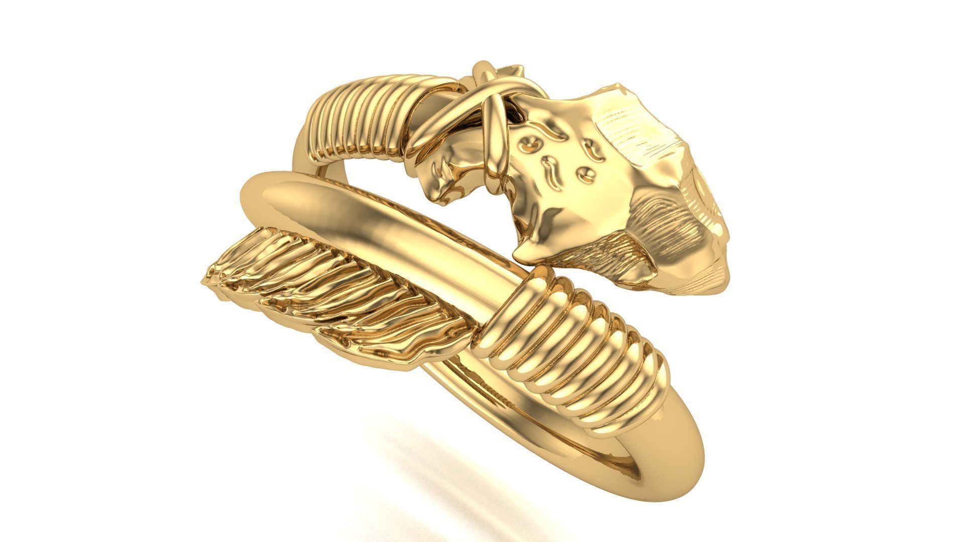 Lords arrow ring 3D print model_2