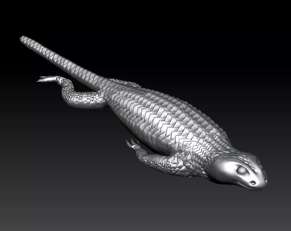 Sea creature 3D print model