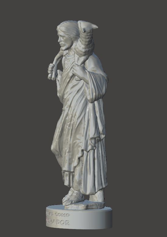 JESUS - O Bom Pastor 3D print model_6