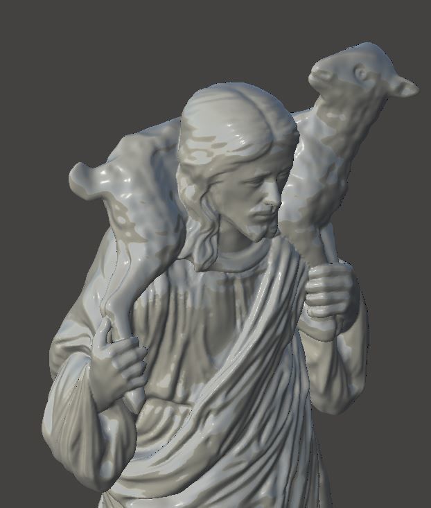 JESUS - O Bom Pastor 3D print model_1