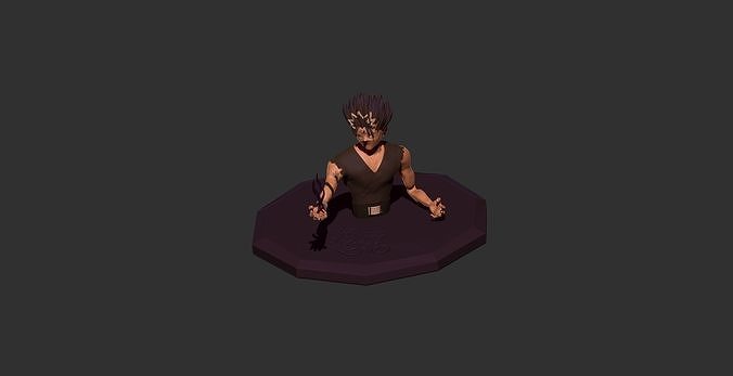 Hiei Bust 3D print model