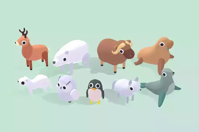 Quirky Series - Arctic Animals Vol 1