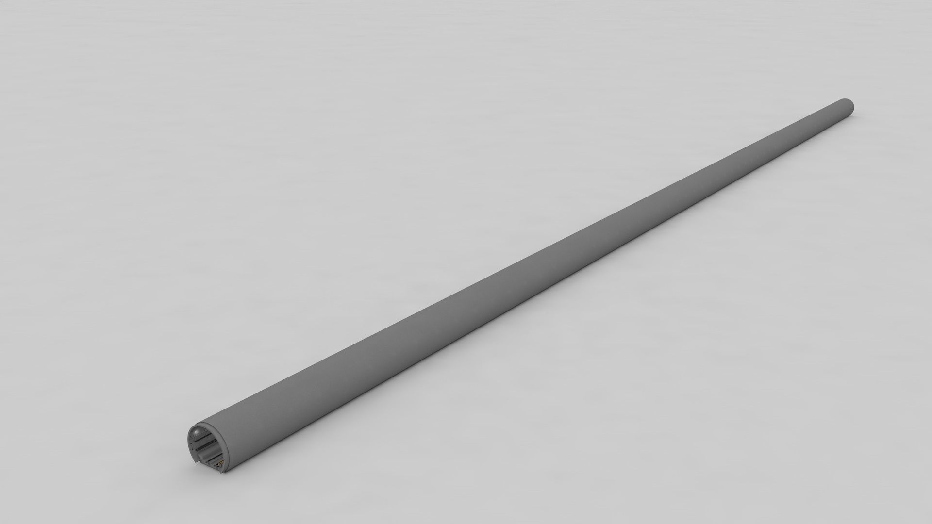 Railway Tunnel Adjustable 3D model_27