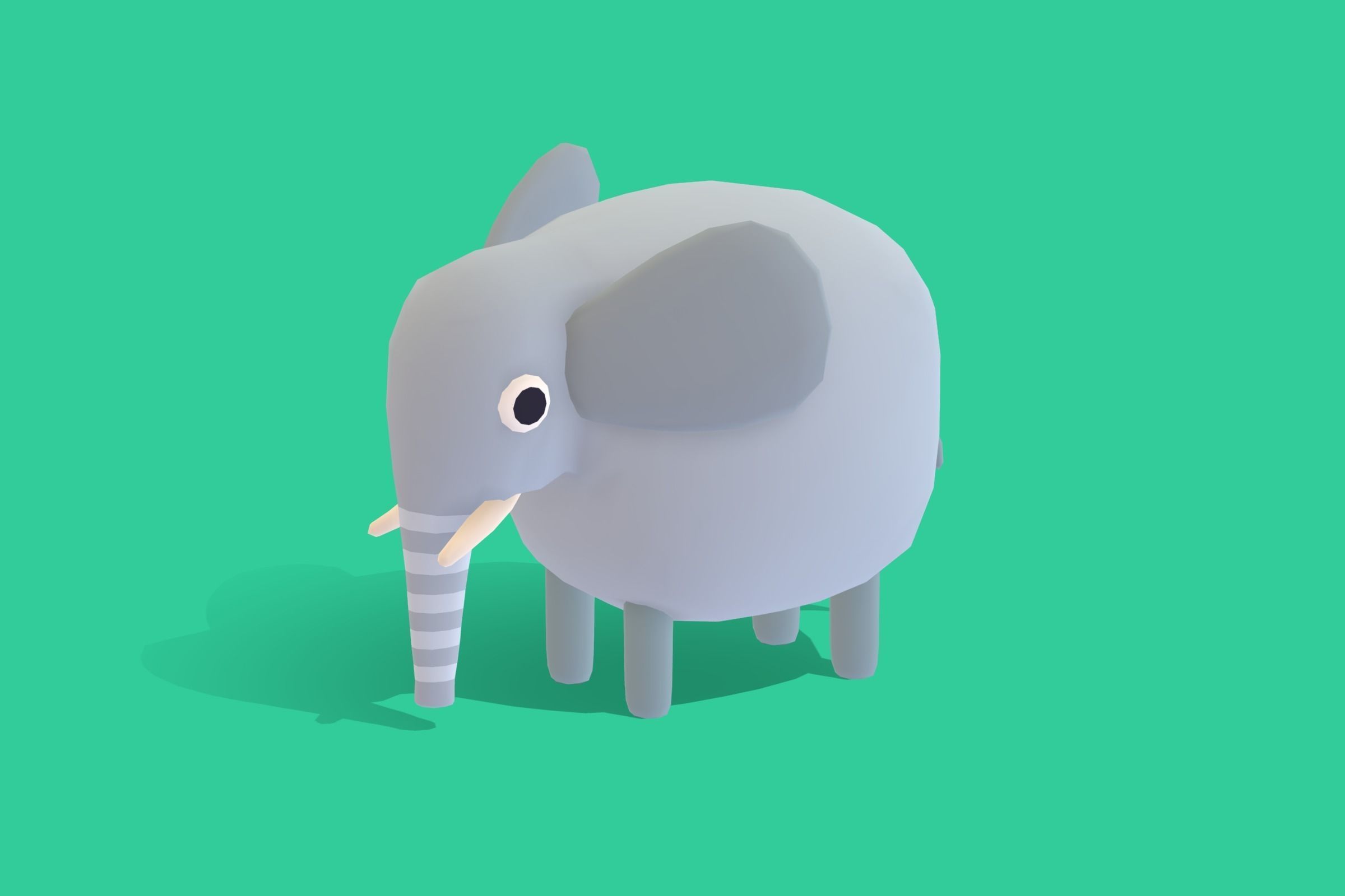Quirky Series - Animals Mega Pack Vol 1 Low-poly 3D model_47