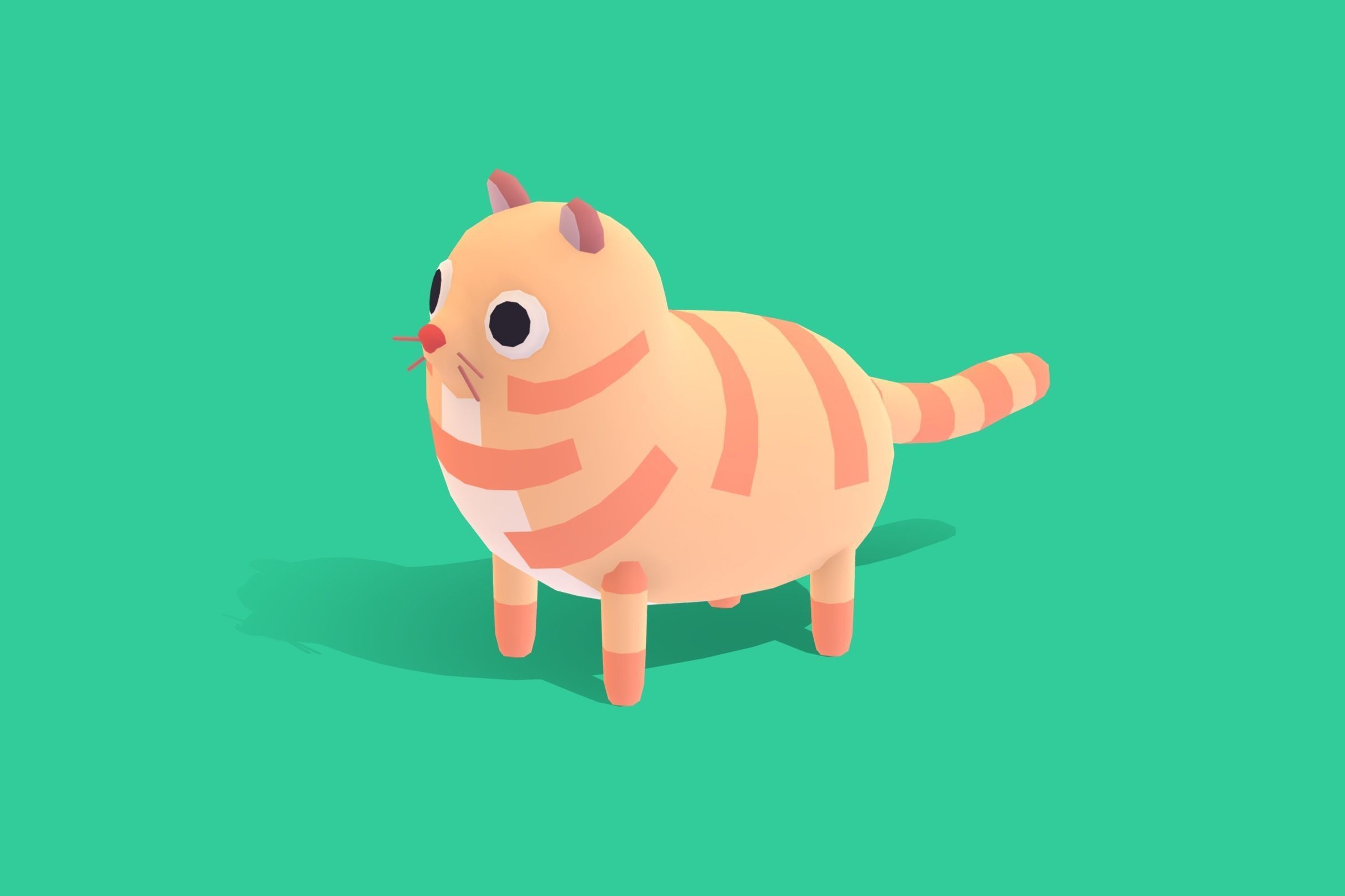Quirky Series - Animals Mega Pack Vol 1 Low-poly 3D model_43
