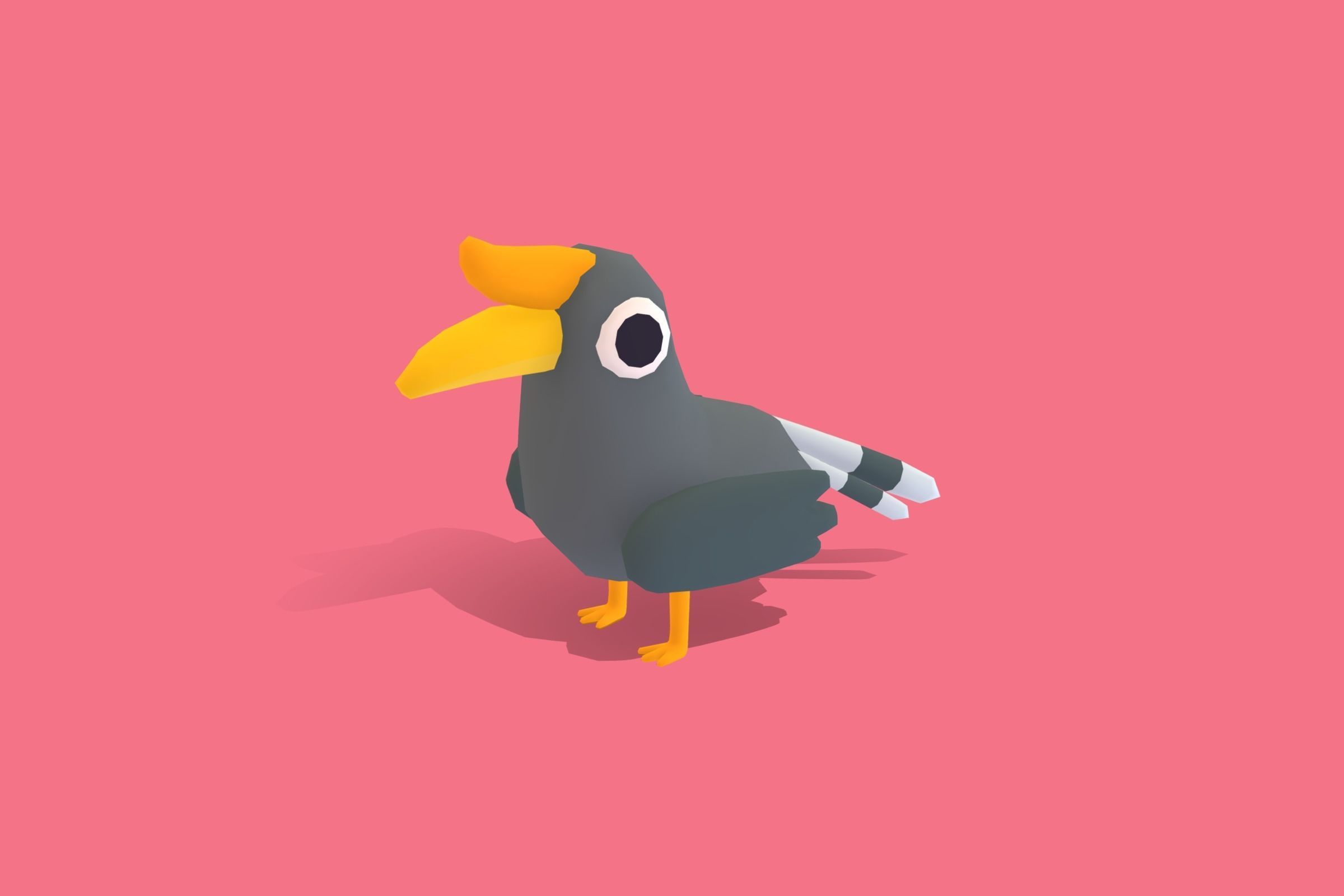 Quirky Series - Animals Mega Pack Vol 1 Low-poly 3D model_30