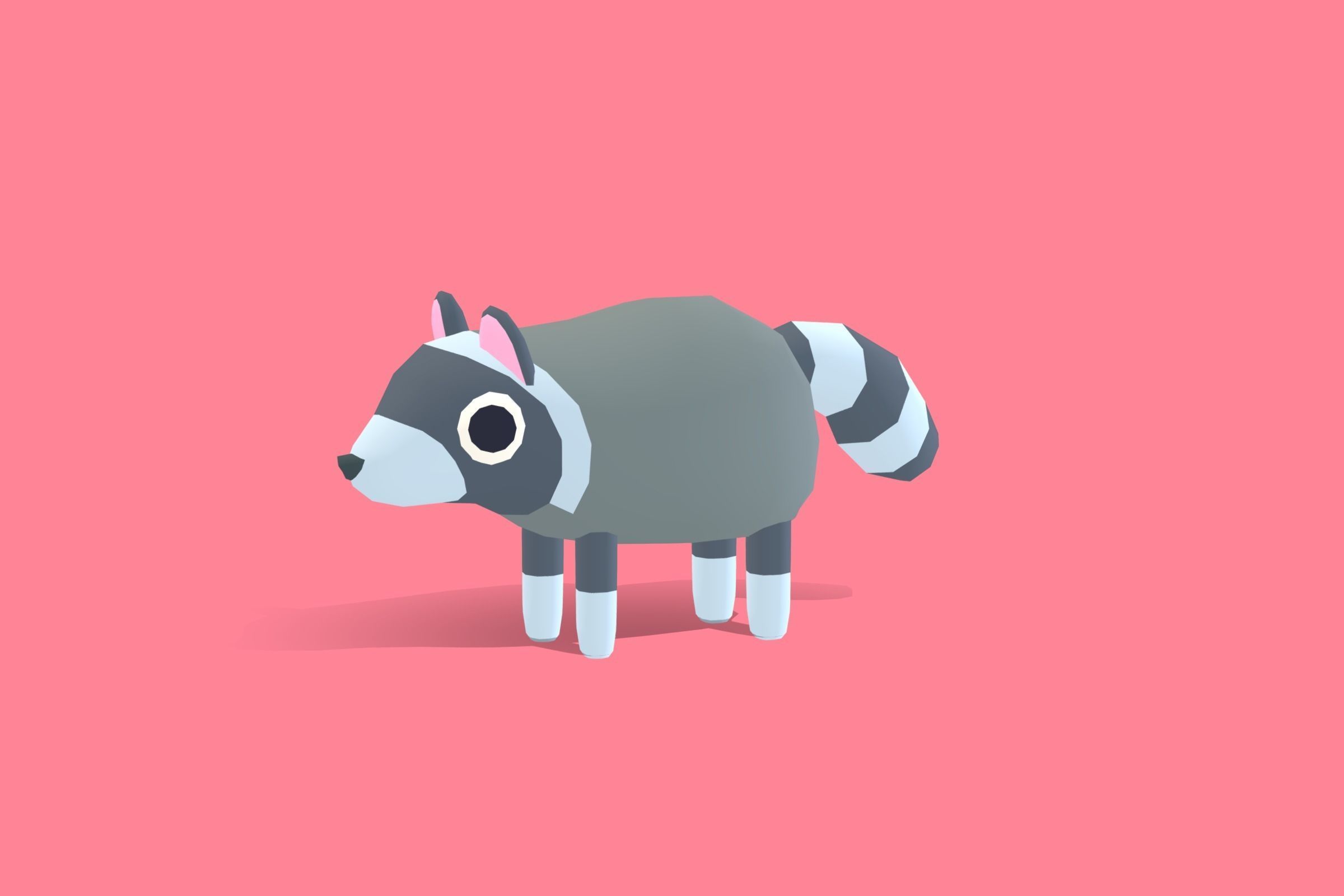 Quirky Series - Animals Mega Pack Vol 1 Low-poly 3D model_33