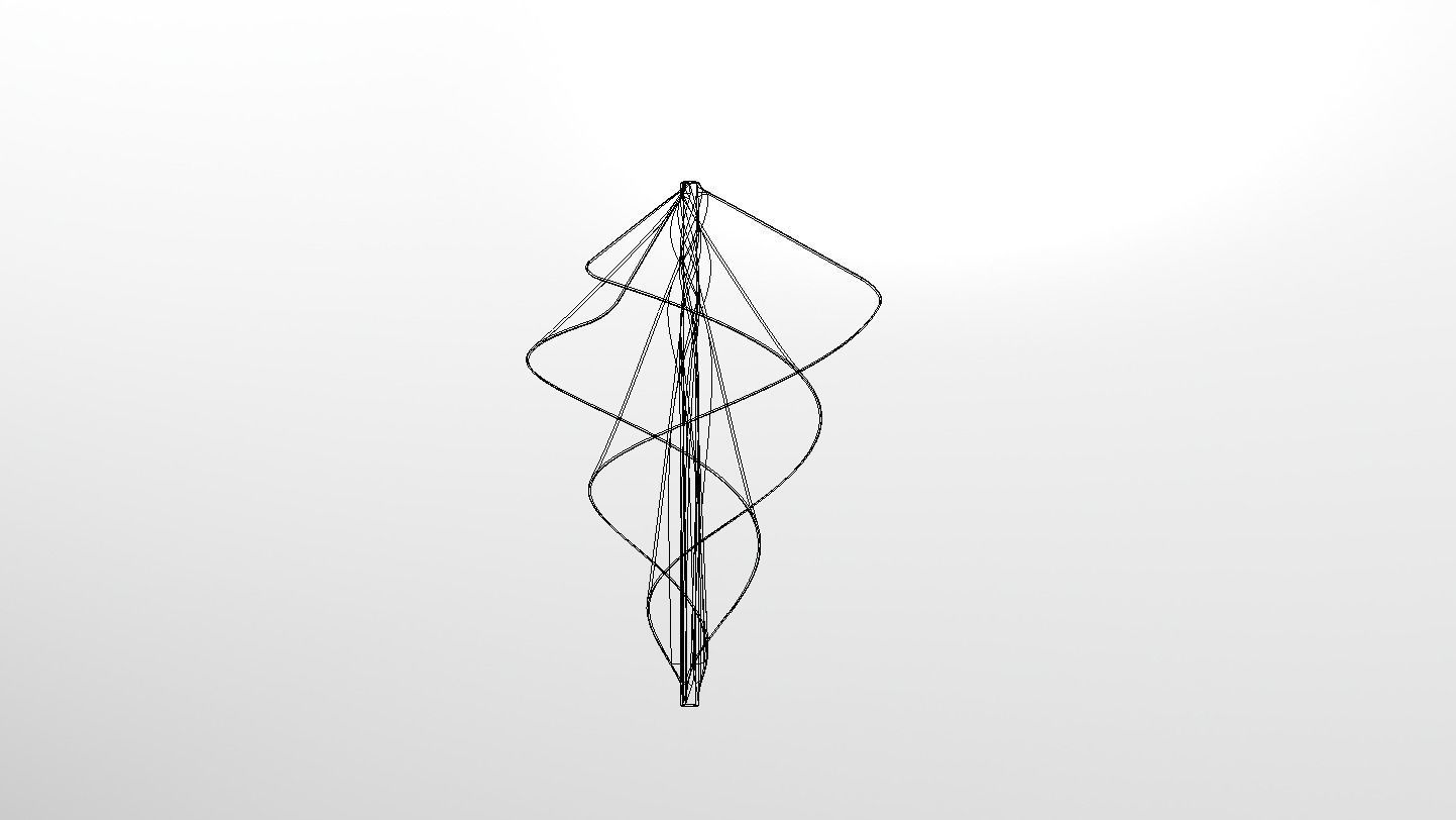 Air turbine or Wind turbine  3D model_10