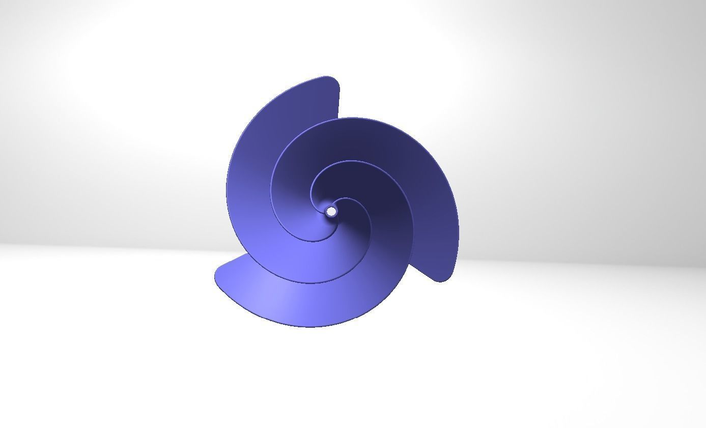 Air turbine or Wind turbine  3D model_3