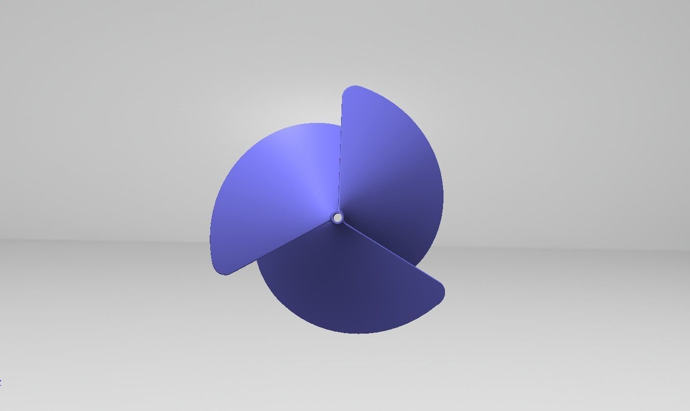 Air turbine or Wind turbine  3D model_7