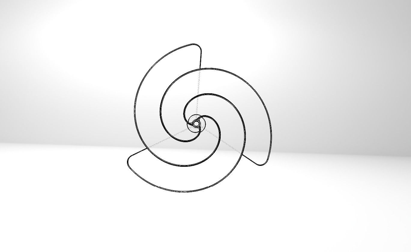 Air turbine or Wind turbine  3D model_4