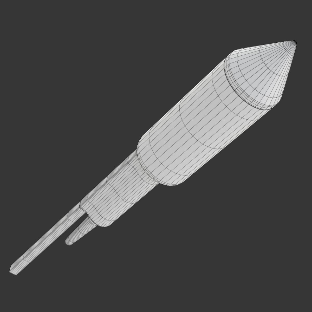 Firework Rockets 3D model_24