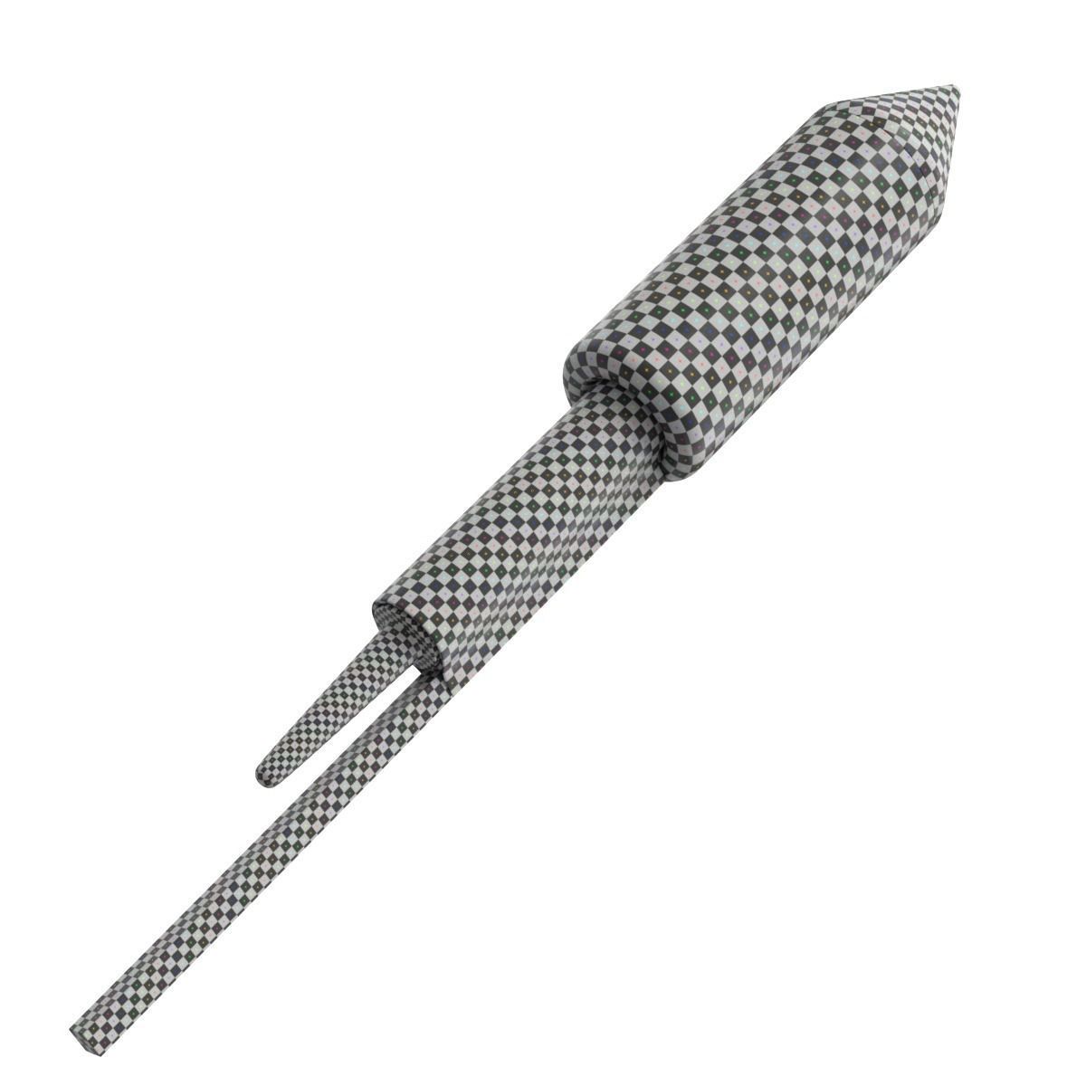 Firework Rockets 3D model_10