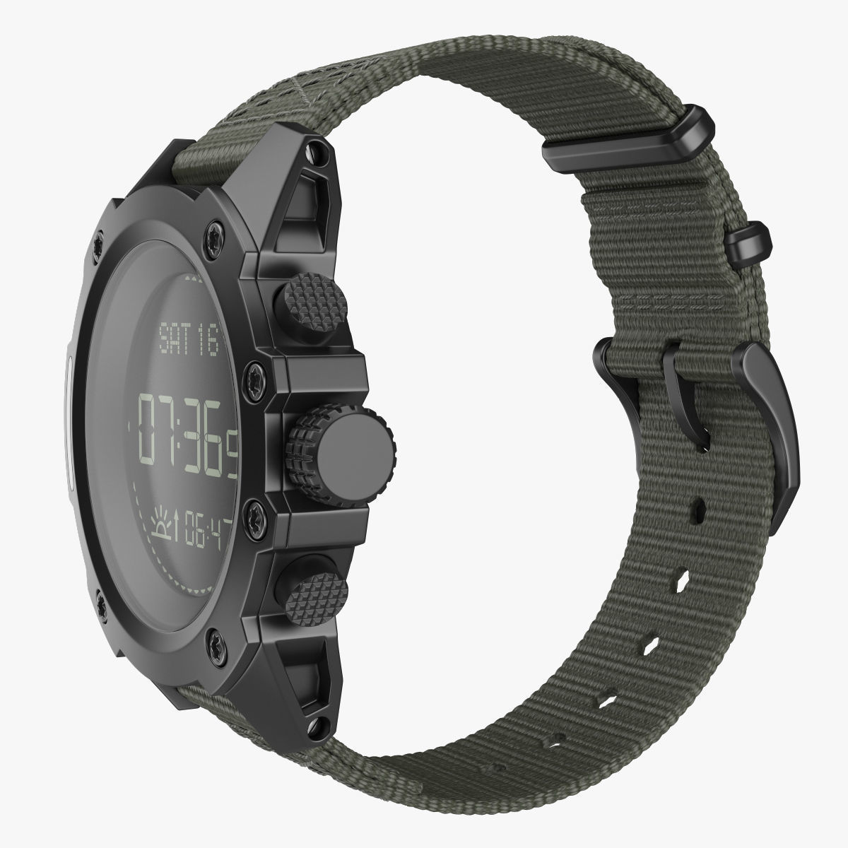 Military Watch 3 3D model_2