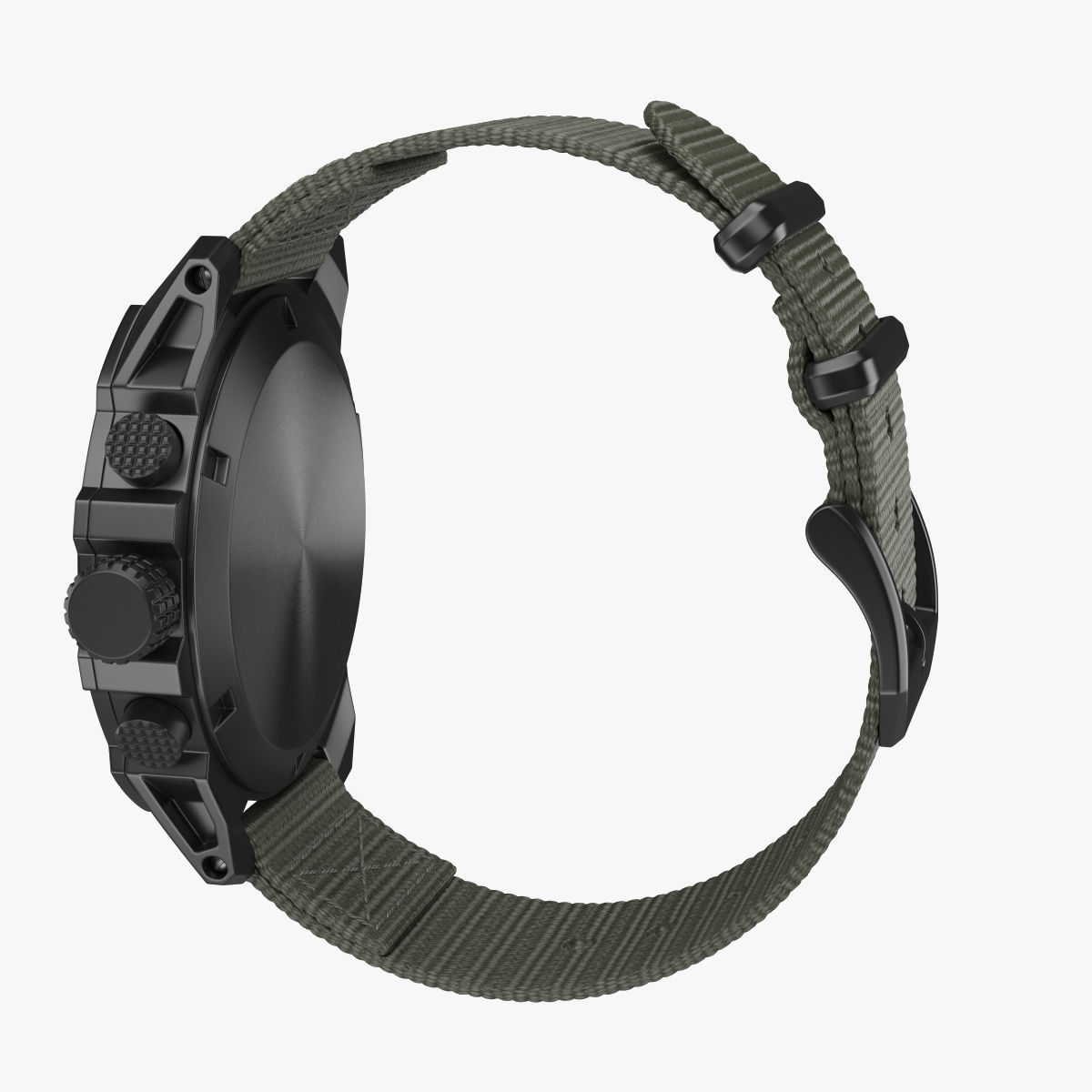 Military Watch 3 3D model_9