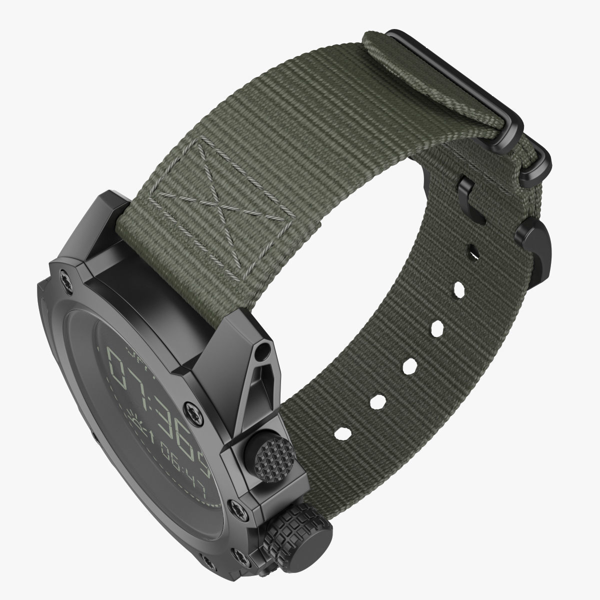 Military Watch 3 3D model_7