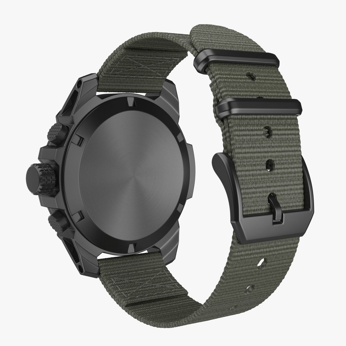 Military Watch 3 3D model_4