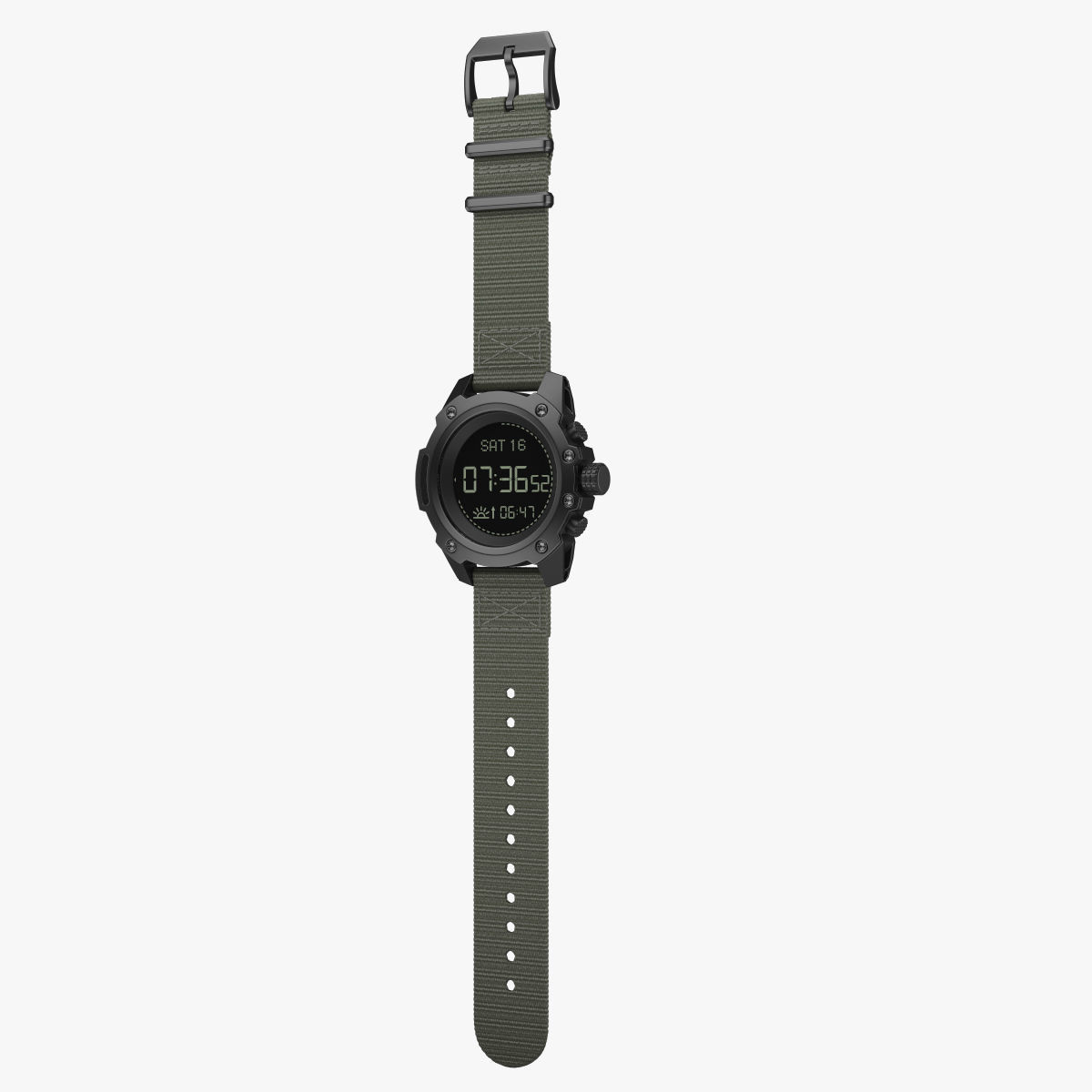 Military Watch 3 3D model_11