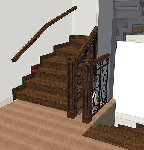 Stair 3D model