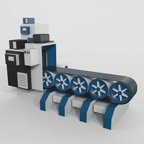 Conveyor Belt 3D model