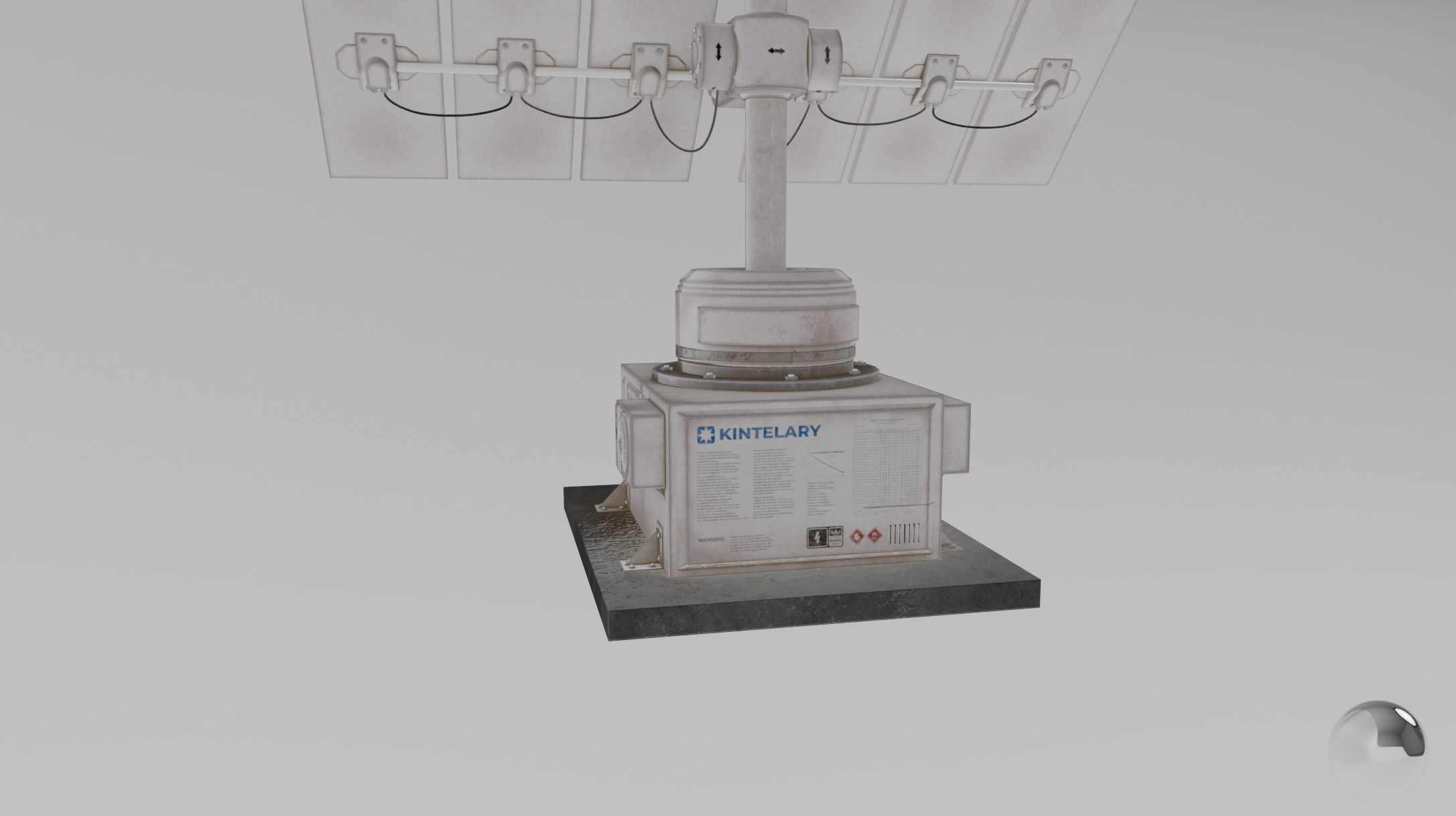 Solar Panel model 8K Textures Low-poly 3D model_17