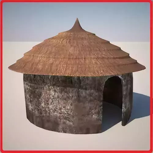 Hut Two 3D model