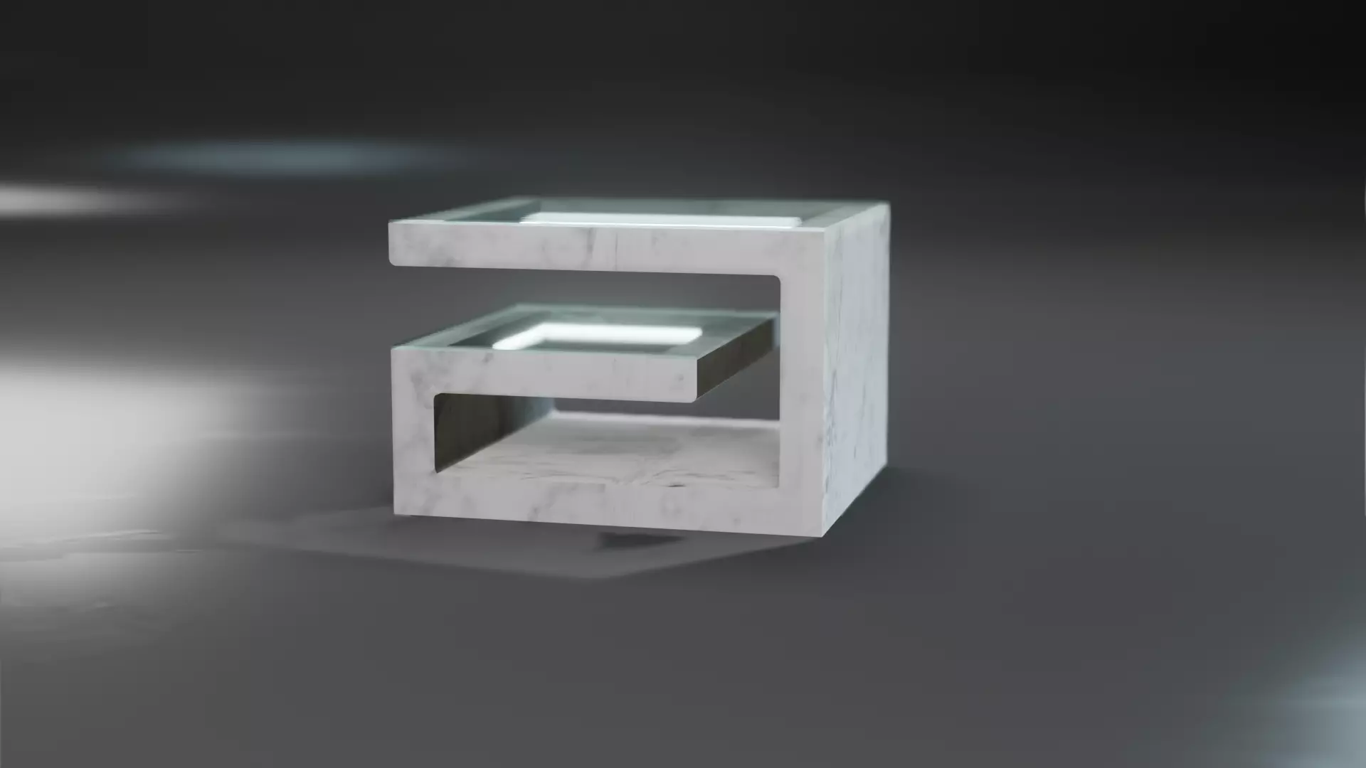 Infinity SideTable 3D model