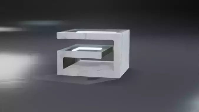 Infinity SideTable 3D model
