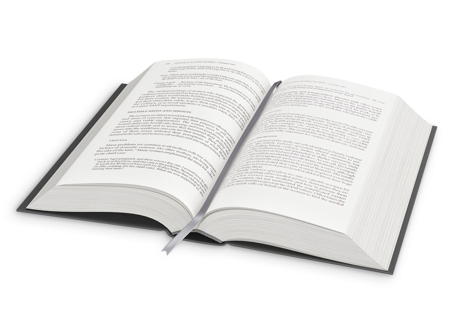 Open Books Set 3D model_8