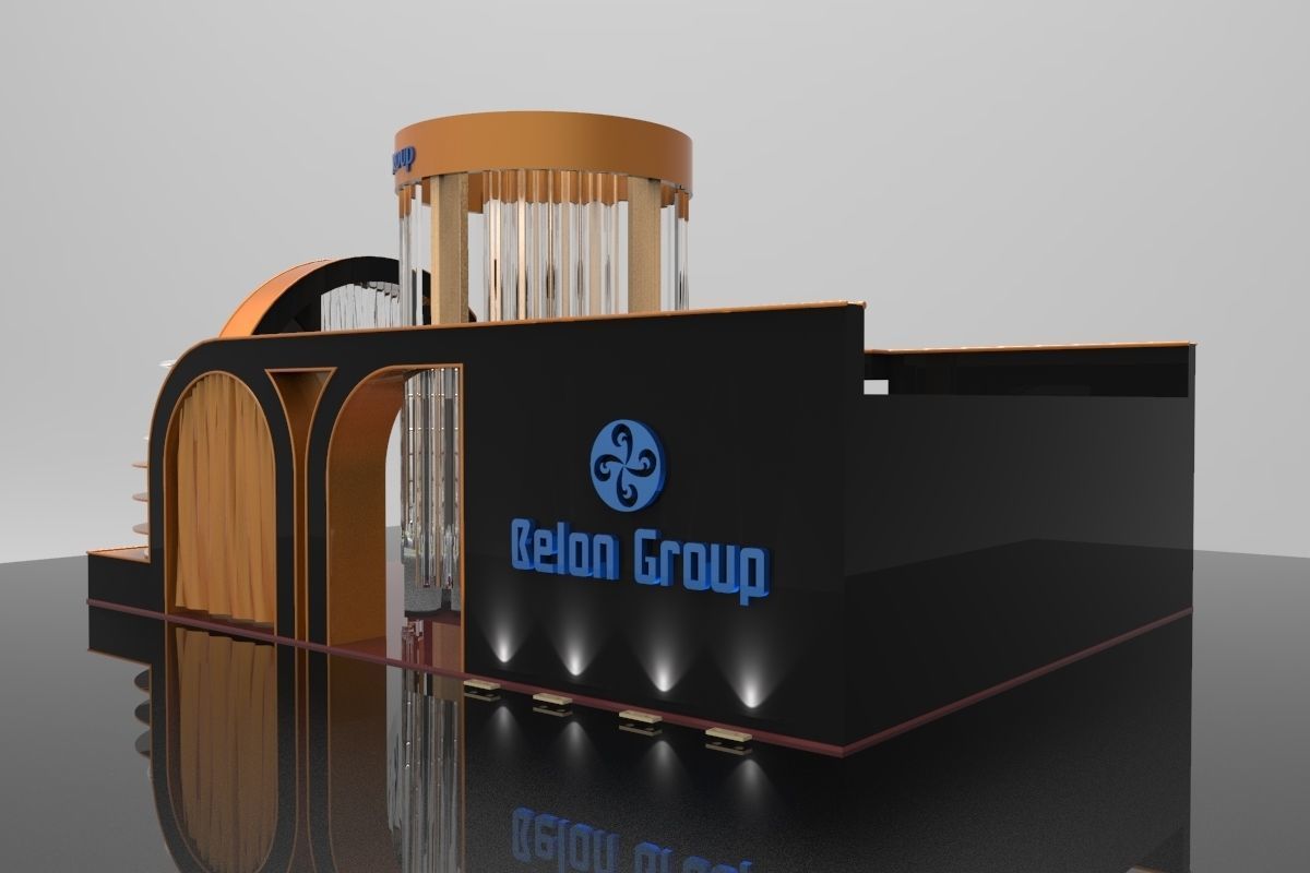 Exhibition Stall Collection 3D Free 3D model_5