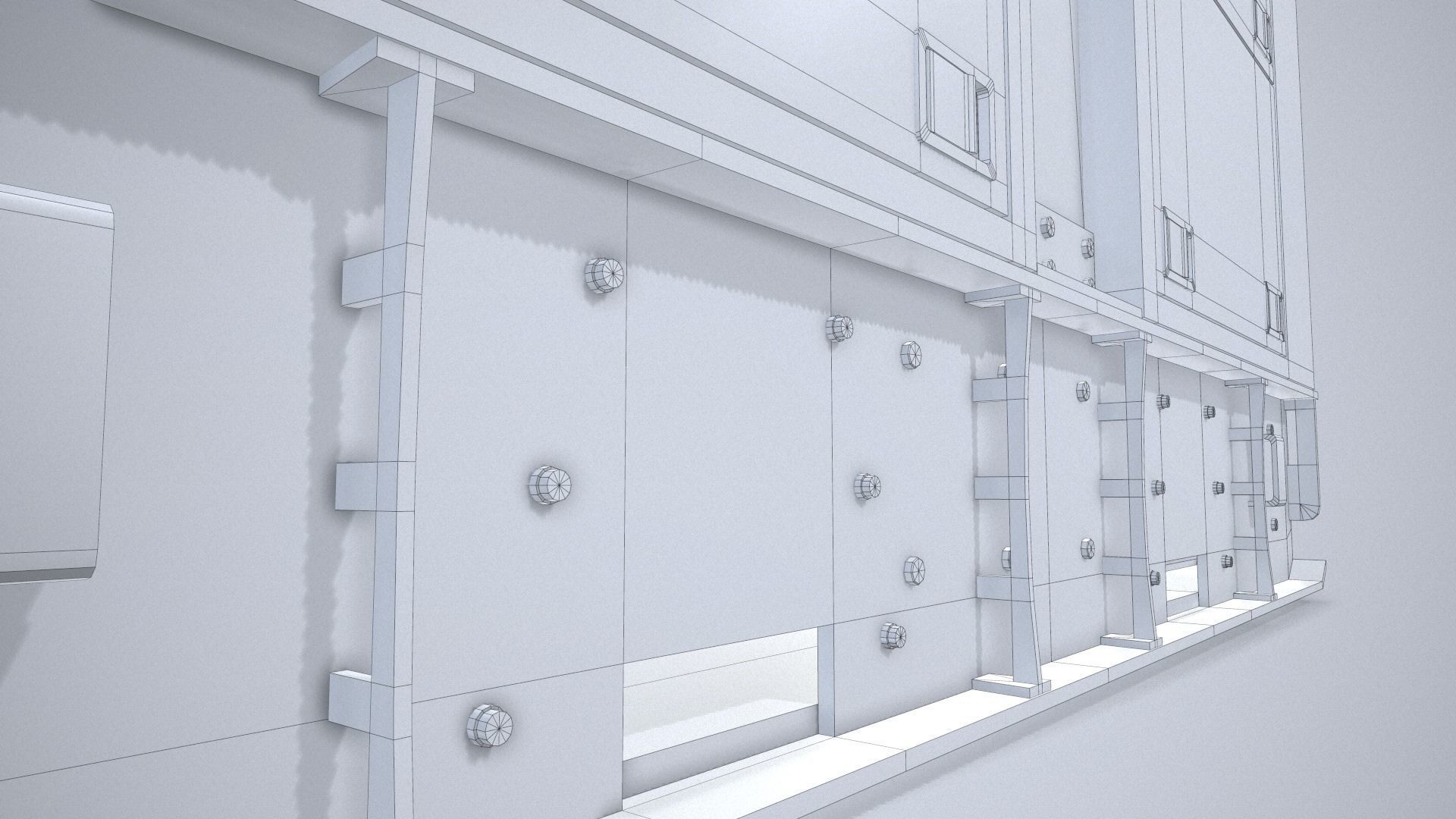 Power Generator PBR Low-poly 3D model_30