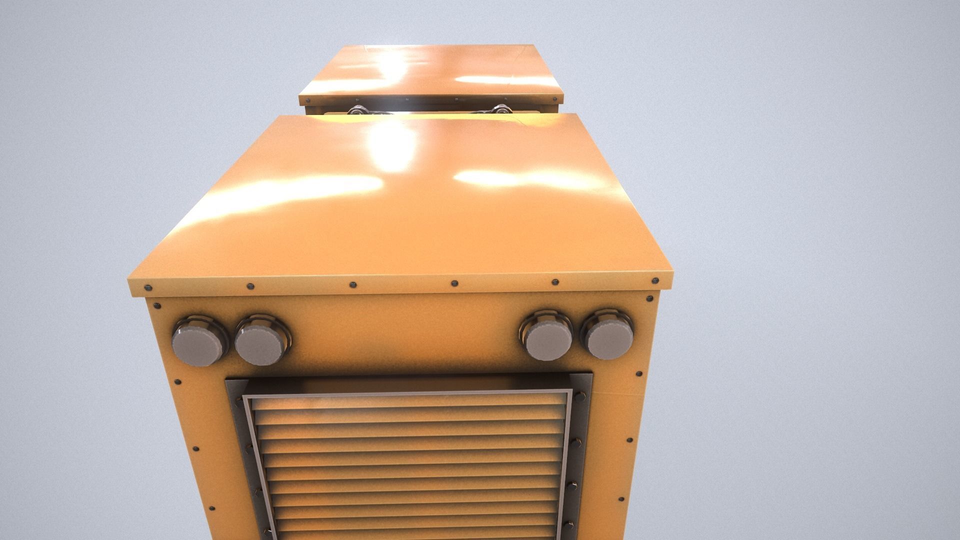 Power Generator PBR Low-poly 3D model_19