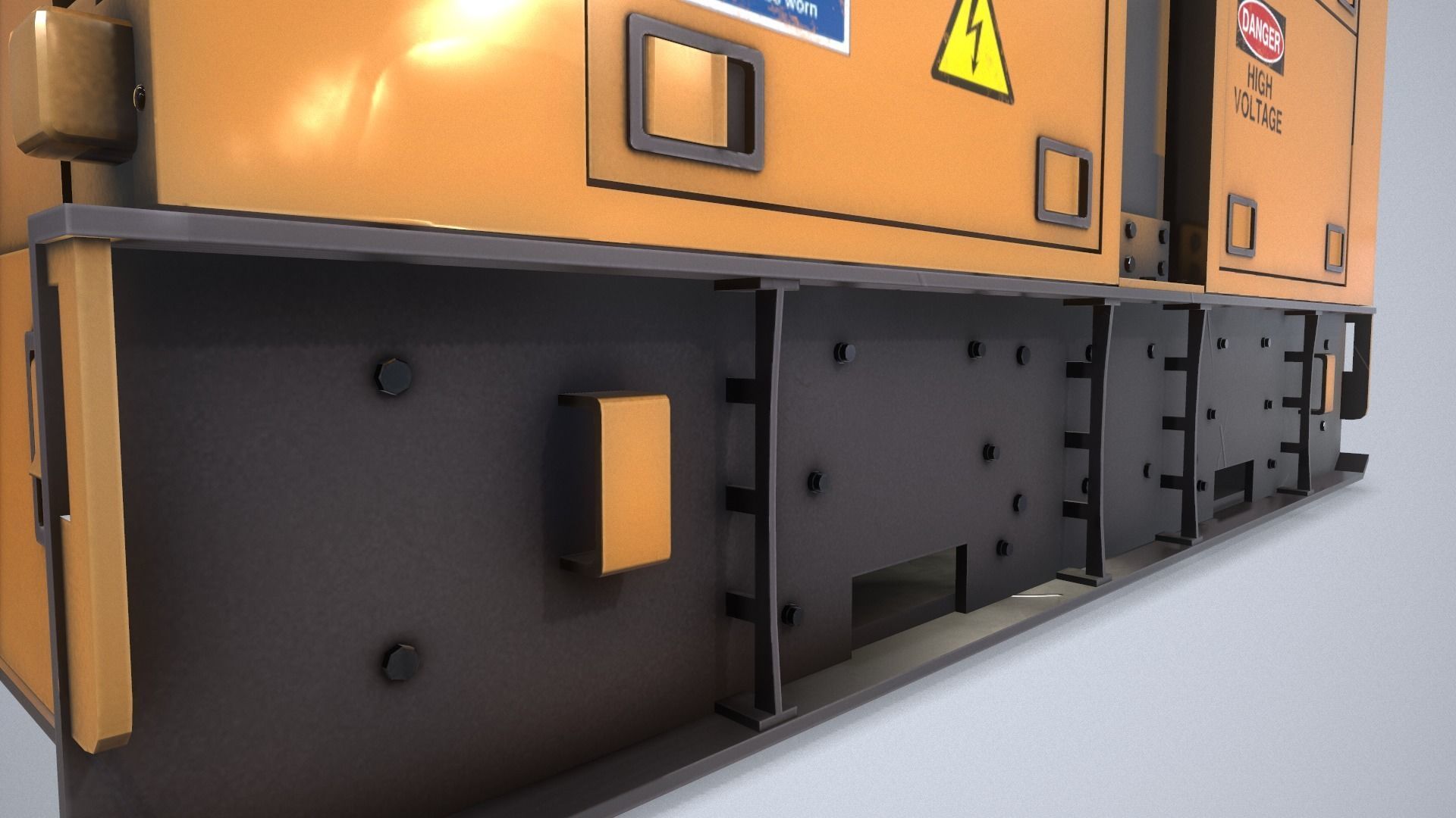 Power Generator PBR Low-poly 3D model_10