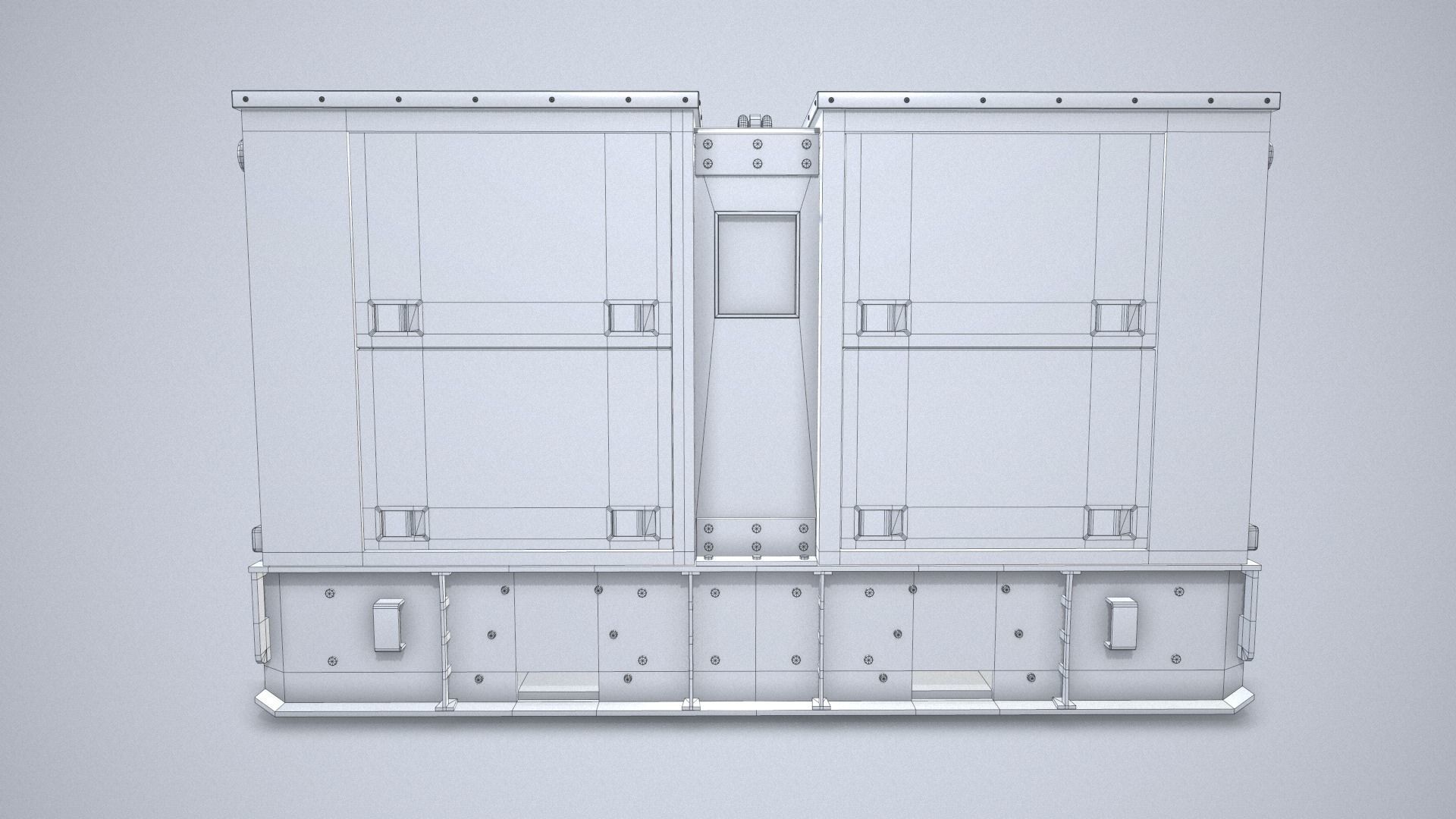 Power Generator PBR Low-poly 3D model_22